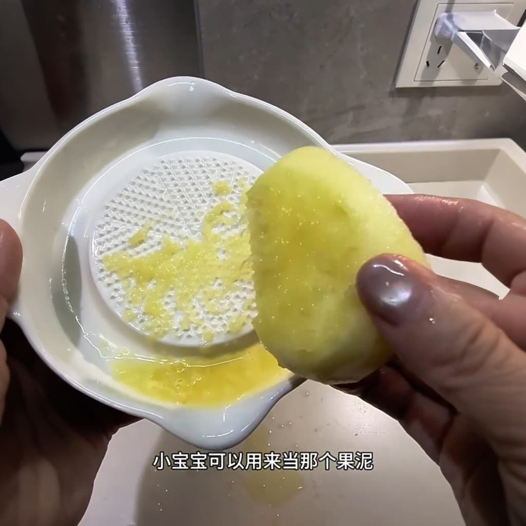 Tigela de moagem para bebê, suplemento alimentar Manual, moedor de purê de cerâmica, uso doméstico, inhame, batata, ferr
