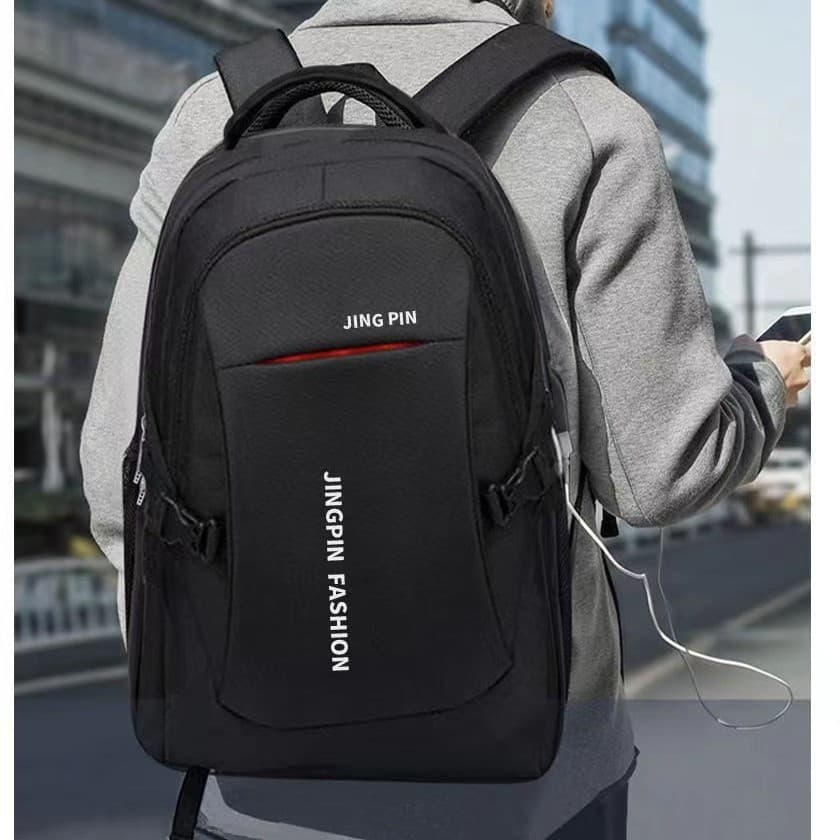 Mochila Masculina Estilo Coreano, Moderna, Grande Capacidade, Bolsa Escolar para Estudantes do Ensino Médio e Fundamenta