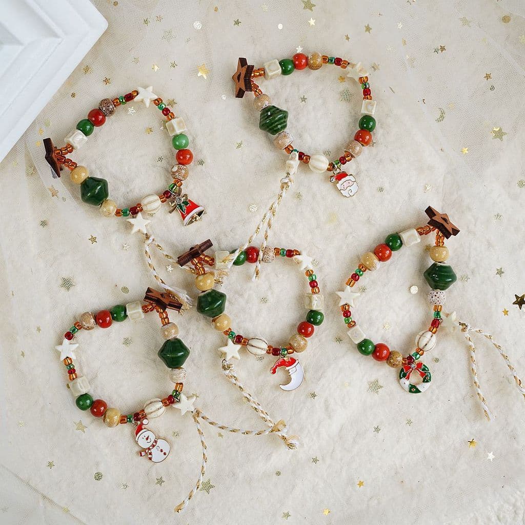 Venda imperdível pulseira de Natal joias para presente de Papai Noel