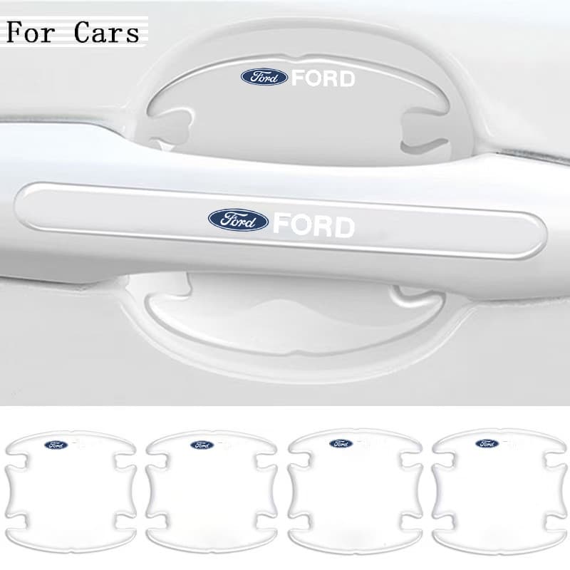 Kit Ford Adesivo Transparente de Proteção para Maçanetas de Portas