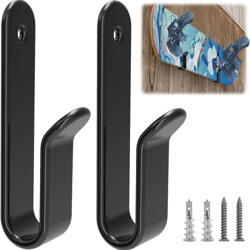 Cabide de Skiboard único duplo placa rack de armazenamento fixado na parede prateleira de parede interior armazenamento