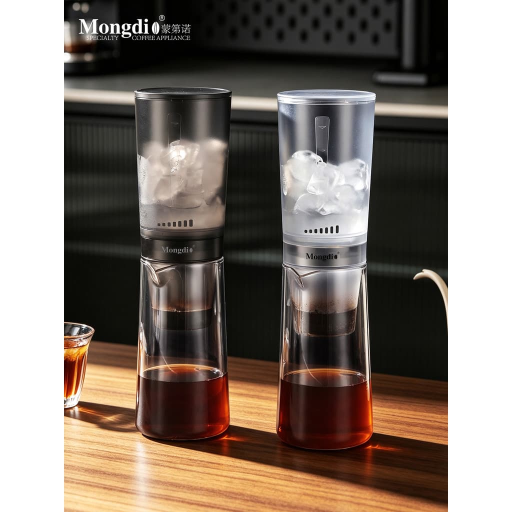 Mongdio pote de gotejamento de gelo pote de café gotejamento de café pote de filtro de gotejamento tipo gotejamento pote