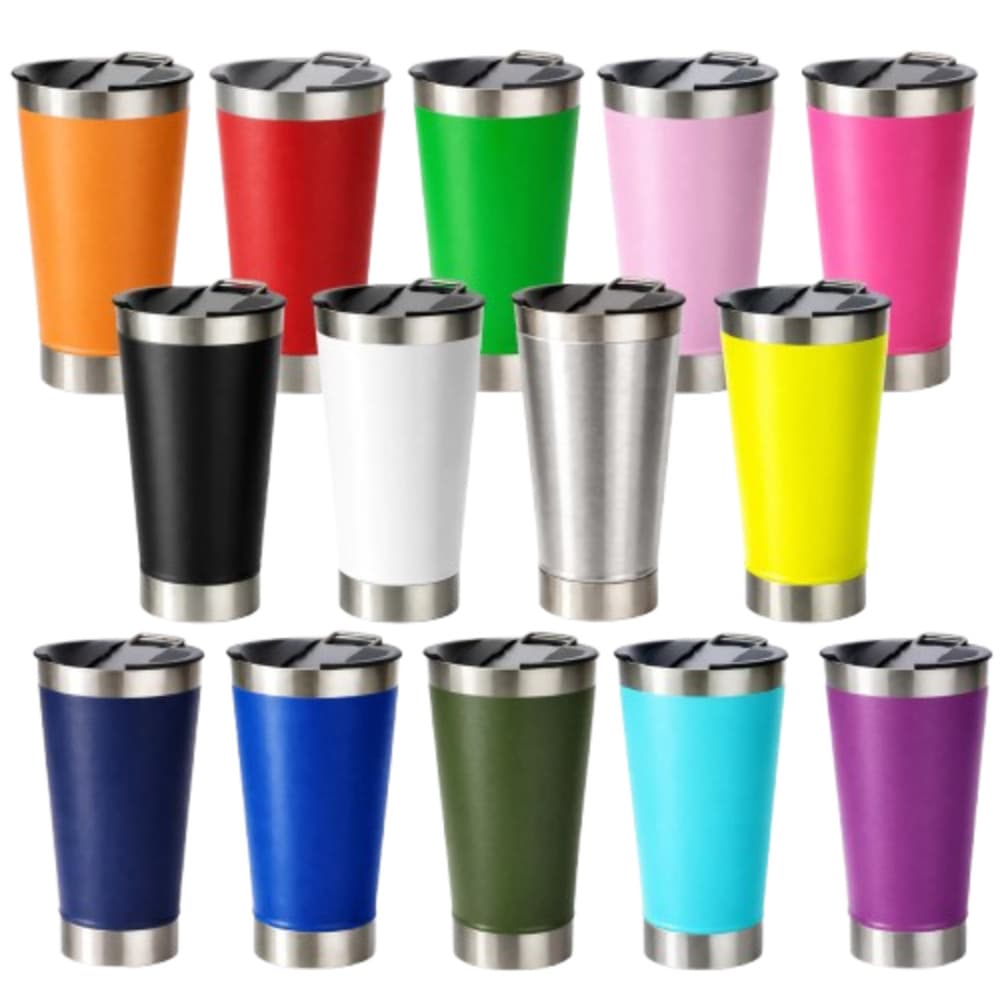 Copo Térmico Inox 473ml e Abridor I Quente e Gelado