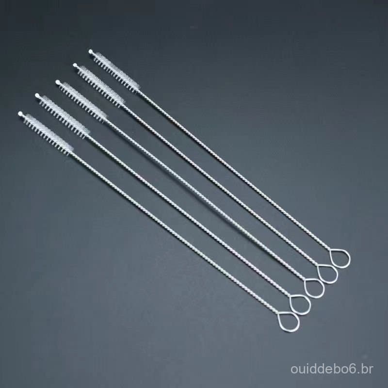 Bico, mamadeira, canudo para bebês, escova de limpeza para bebês com cabeça de escova, escova de limpeza para mamadeiras