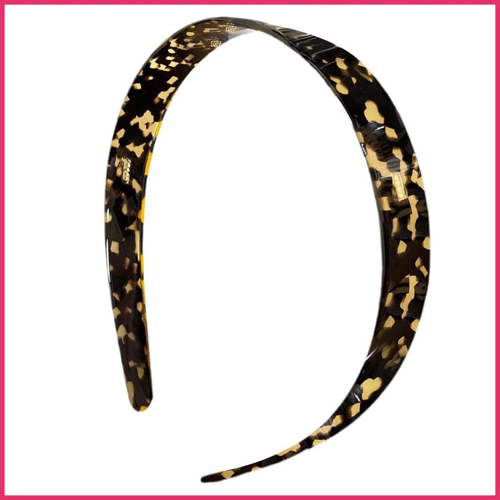 Grosso Tartaruga Bandana Larga Grossa Headwear Primavera Feminino Headbands Para Uso Diário Estilo De Cabelo xurit1br