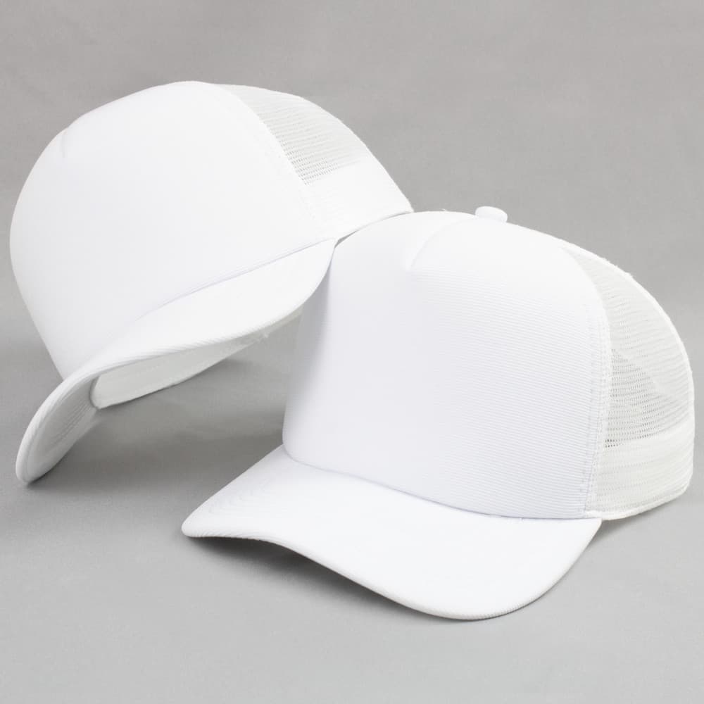 Boné Trucker Liso Telinha Com Aba Curvada Masculino Feminino Com Ajustador