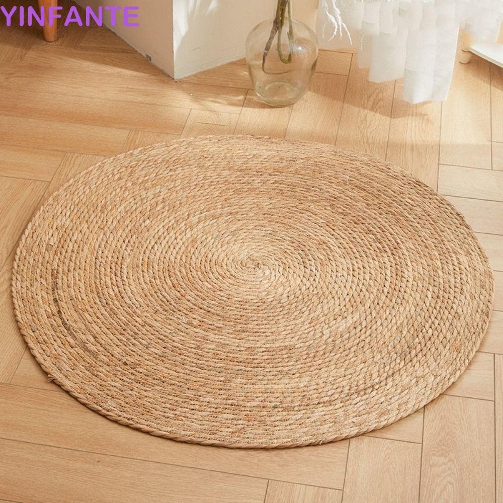 YINFANTEWN 1PC Tapete Para Arranhar Gatinhos , Placa Redonda Resistente Ao Desgaste Gatos , Rabo De Gato Natural