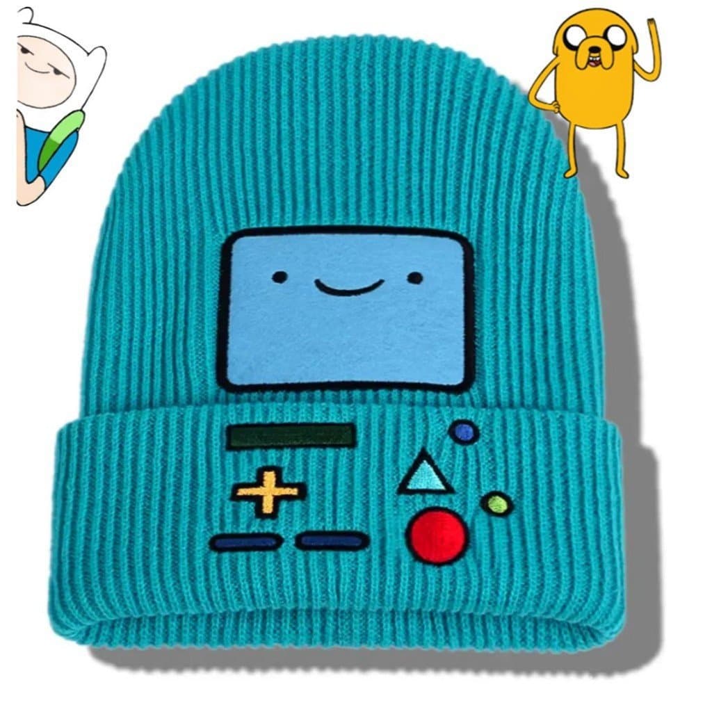 Touca Hora De Aventura Bmo Jake Fin Adventure Time Gorro