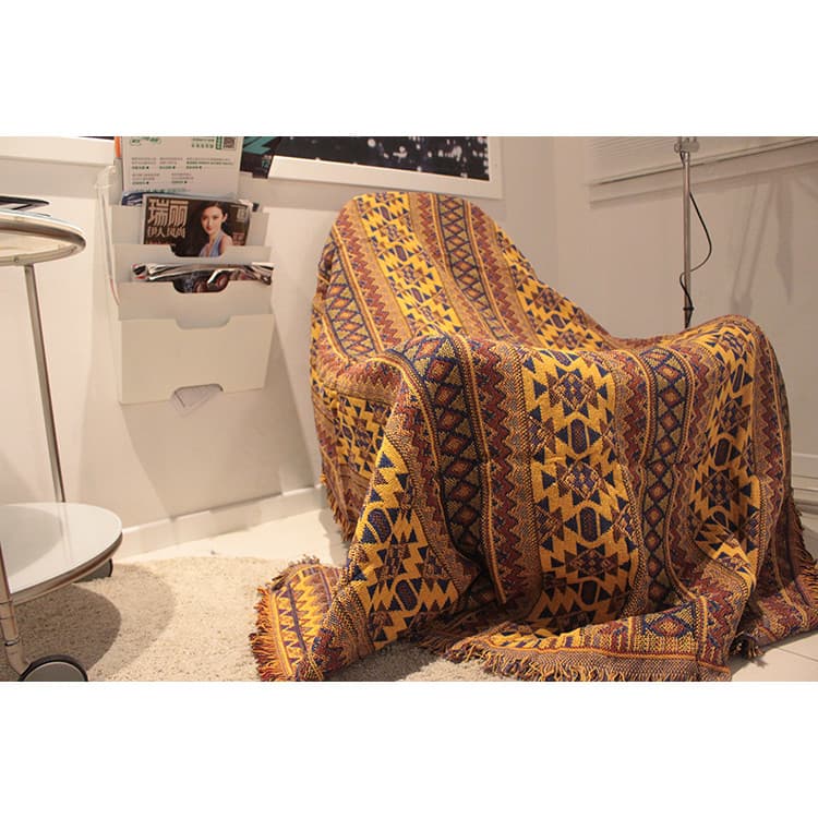 Navaho Comércio Exterior Americano VINTAGE Indiano Cigano Linha Geométrica Cobertor Tapeçaria Decorativa Sofá Cobertor T