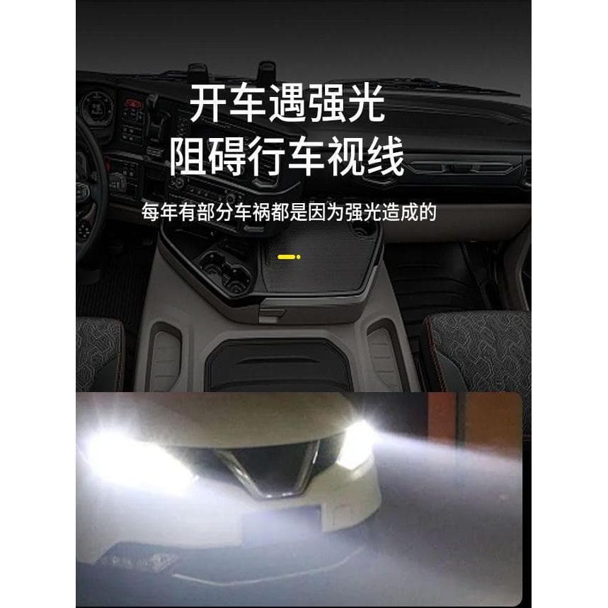 Óculos de viseira de sol do carro anti-alta moldura anti-deslumbrante ferramenta útil carro Extra grande blindagem óculo