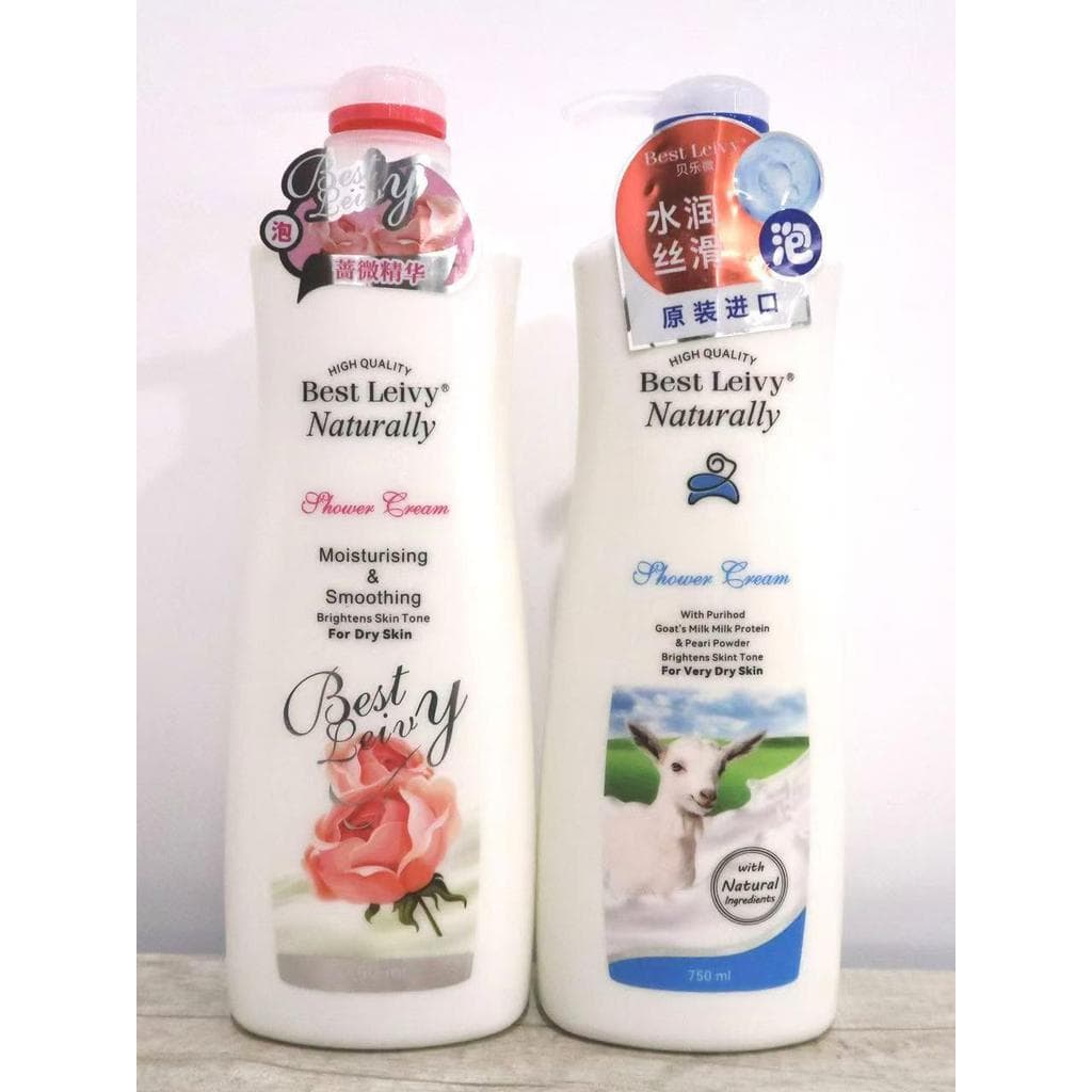 Belle Gel de banho ligeiramente hidratante sabor leite de cabra importado da Malásia fragrância Universal unissex genuín