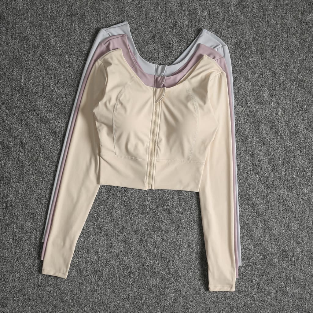 Roupas de Yoga topo feminino com almofadas no peito roupas de treinamento de Pilates correndo roupas de Fitness mais mag
