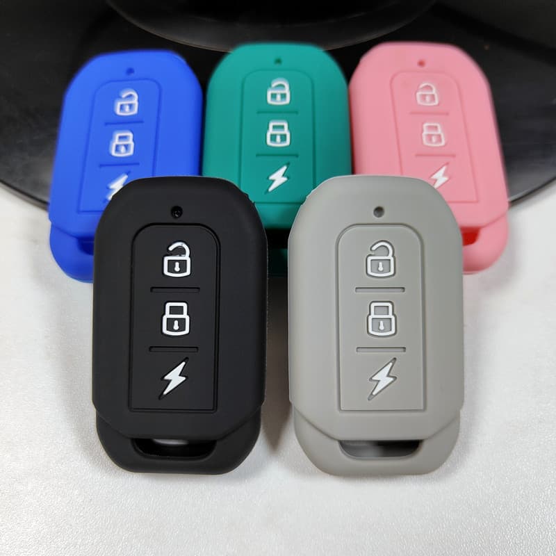 Adequado para cauda de veículo elétrico chave capa novo dia fonte verde faca Yadi Silicone controle remoto alarme proteç