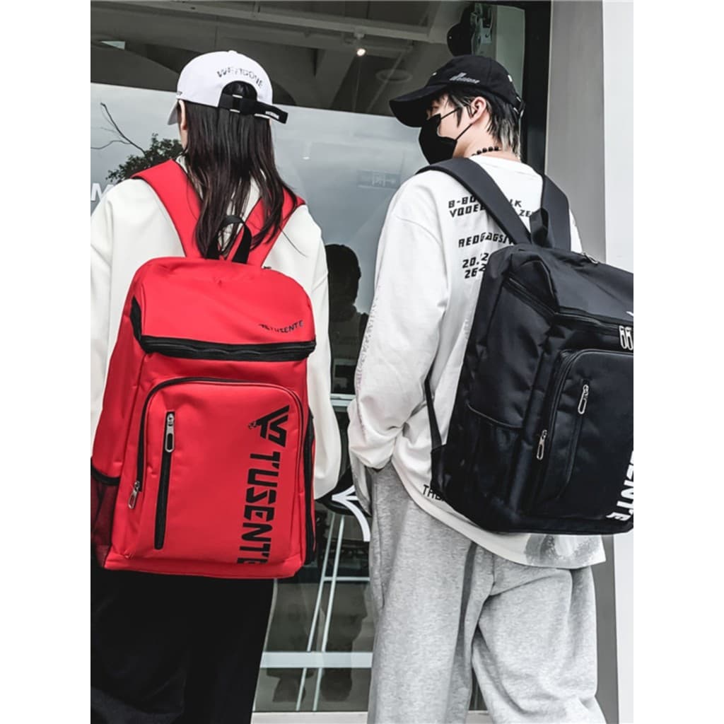 Grande capacidade Multi-bolso rua Wear mochila masculina 2025 novo estilo leve All-Match mochila Unisex esportes Fitness