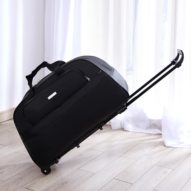 Bolsa portátil para carrinho, leve, grande capacidade, curta distância, viagem, dobrável, viagem de negócios, embarque,