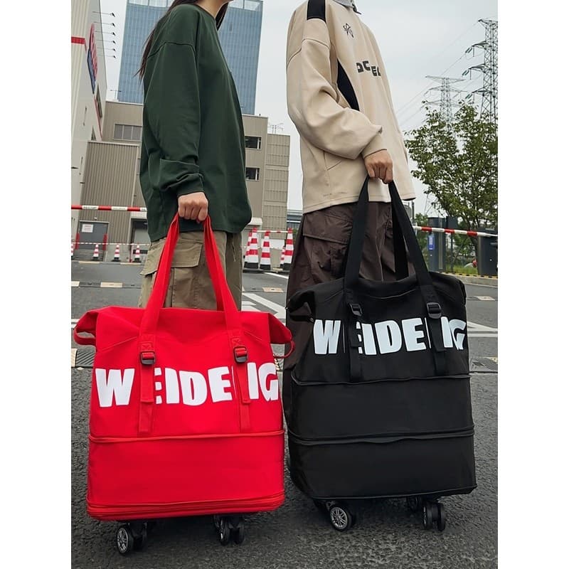Bolsa de viagem Universal para rodas, grande capacidade, leve, bolsa de remessa de curta distância, bolsa de armazenamen