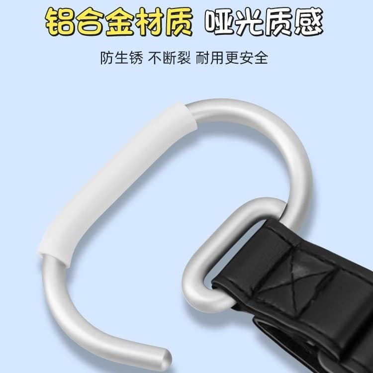 Acessório universal de gancho de suporte de carga para bicicletas elétricas, suporte frontal robusto para bolsas, gancho