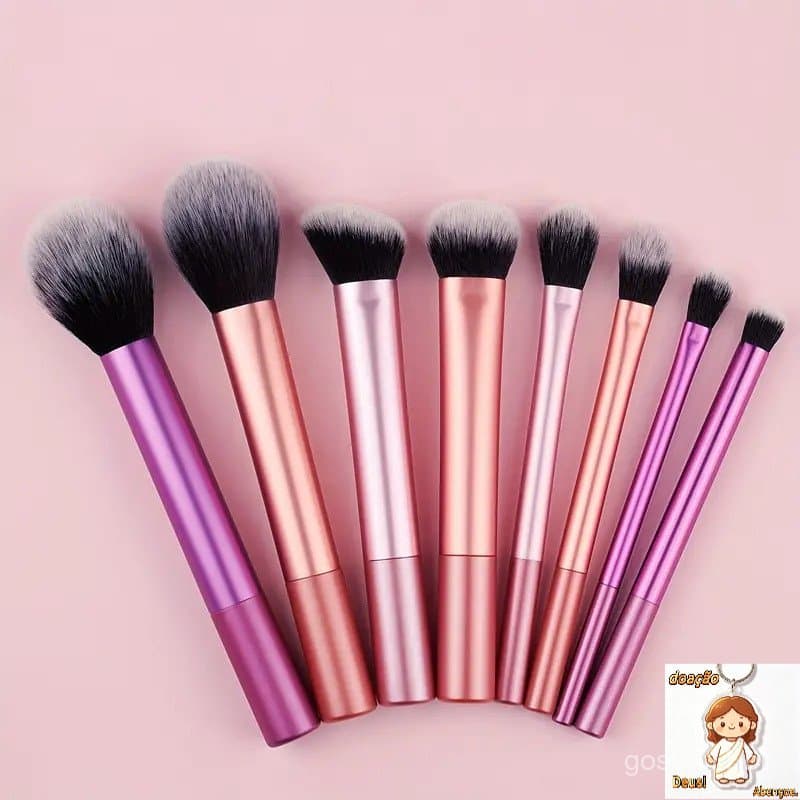 Kit 8 Pincéis de Maquiagem profissional 024-142