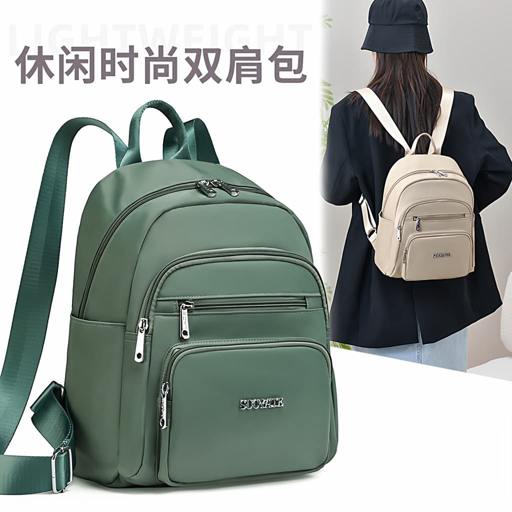 Mochila de pano de náilon novo estilo moda All-Match mochila de viagem estudante saco de escola saco de computador Oxfor