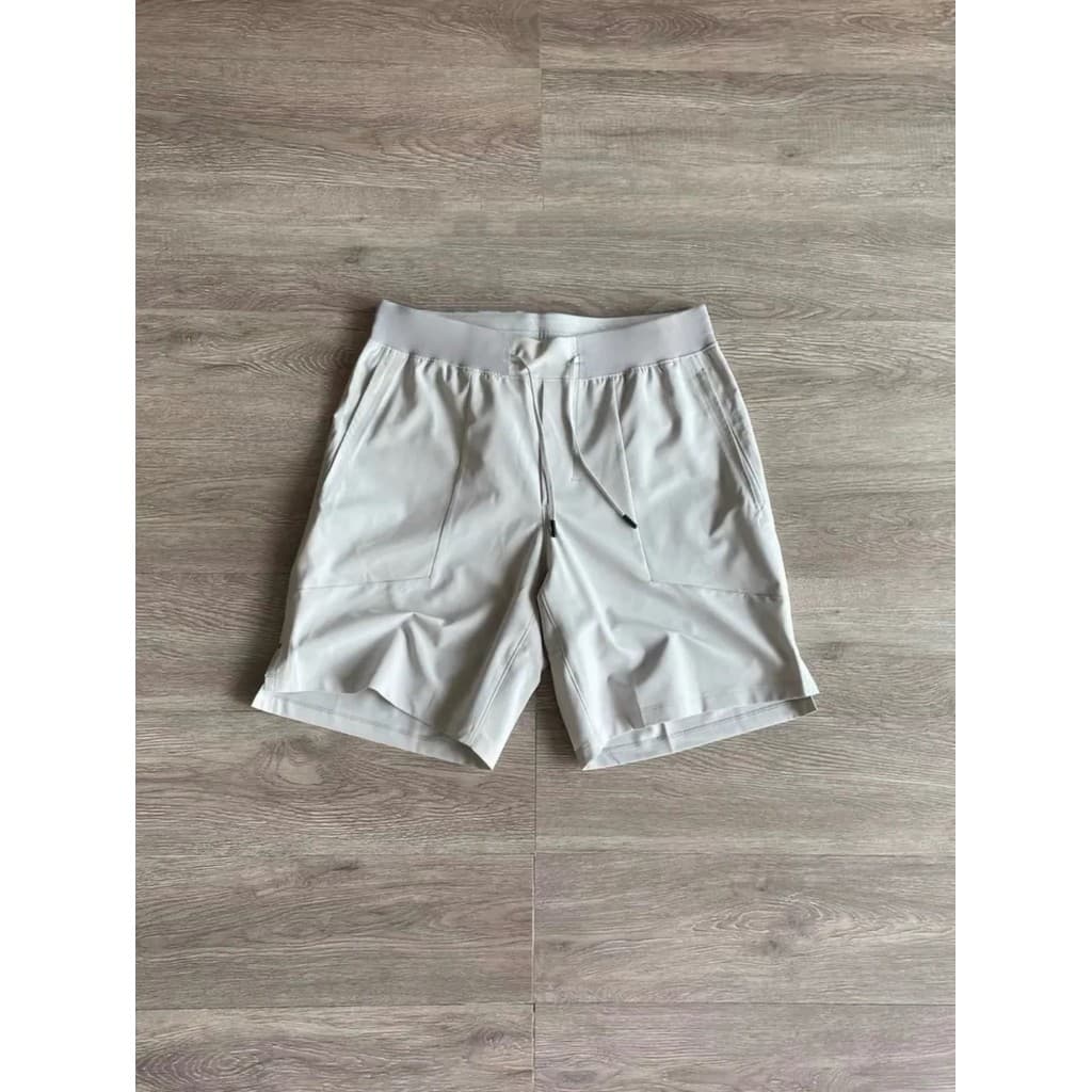 GGG] LU sentir LTT verão 23cm esportes masculinos leve de secagem rápida respirável Fitness lazer Shorts laminados