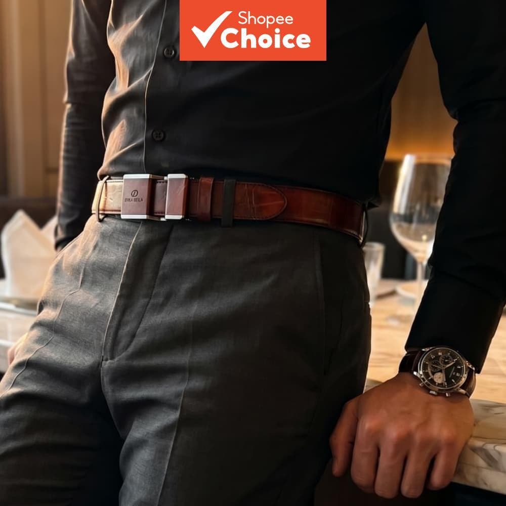 Novo cinto masculino de negócios com fivela lisa, cinto de lazer para jeans, cinto para terno