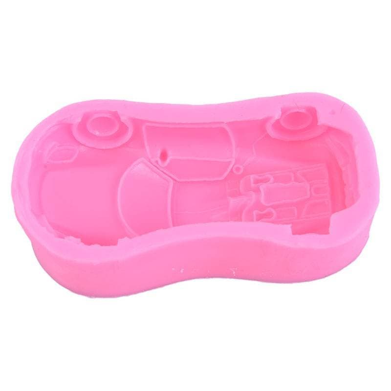[T & B] 3D Carro Esportivo Silicone Fondant Bolo Molde Geléia Decoração De Chocolate Ferramenta De Cozimento (br)