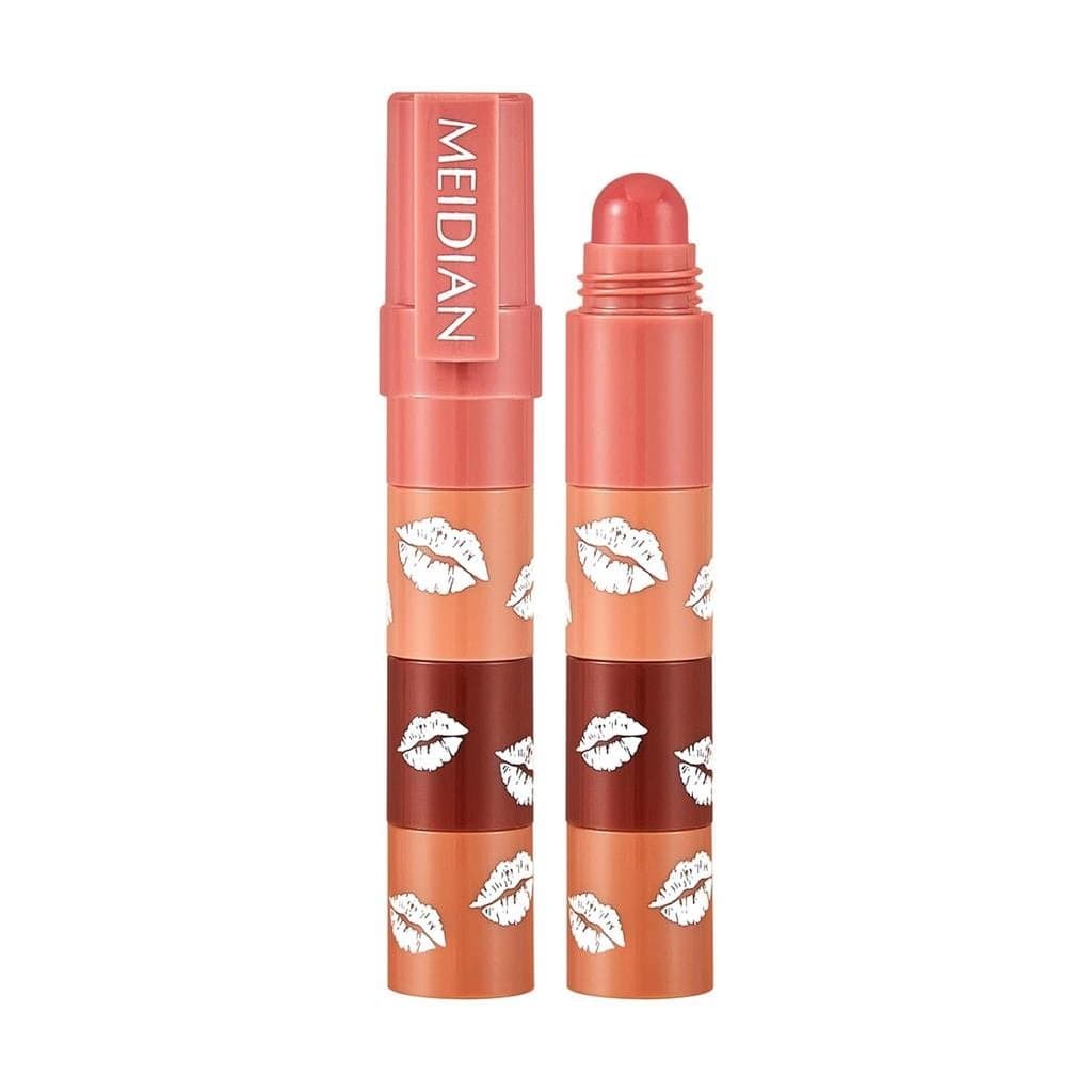 ADMD Caneta Batom 4 em 1: Batom, Delineador, Bálsamo e Brilho Labial à Prova d'Água, de Longa Duração, Acabamento Matte