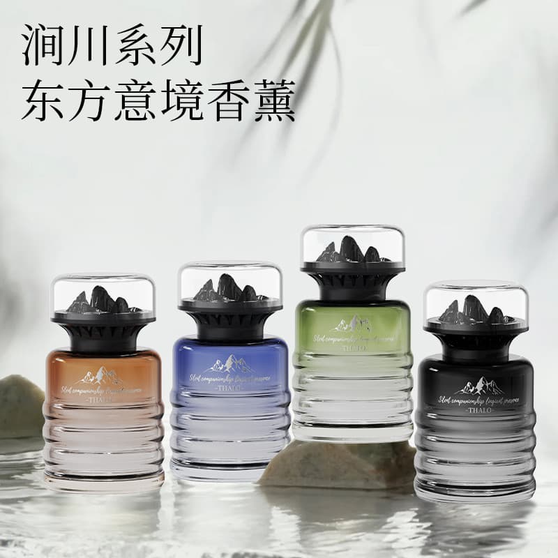 Tarô arte Oriental concepção carro aromaterapia decoração Interior do carro ornamentos fragrância duradoura luz fragrânc