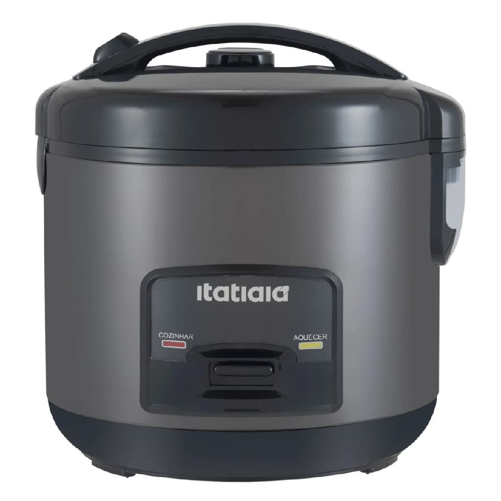 Panela De Arroz Elétrica 1l Preto Fosco Com 5 Xícaras