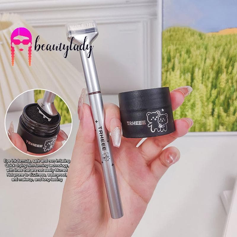 beautymakeup Dezone Caneta Para Carimbo De Cílios Inferiores , À Prova D'água De Suor , Cosméticos , Aparência Natural ,
