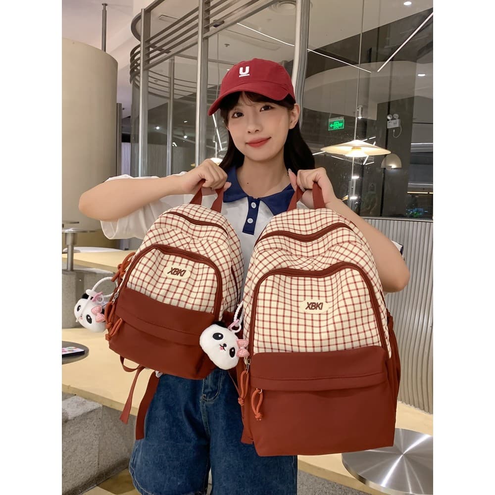 Estilo coreano All-Match menina mochila leve grande capacidade Casual mochila feminina estudantes do ensino médio Stu