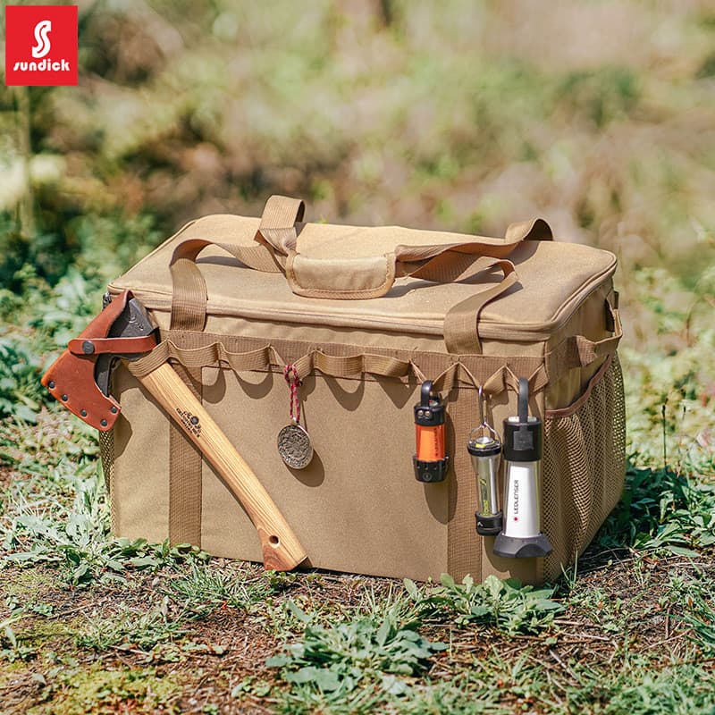 Mountain convidado acampamento saco tático ao ar livre multifuncional conjunto de talheres pote Anti-colisão saco de piq