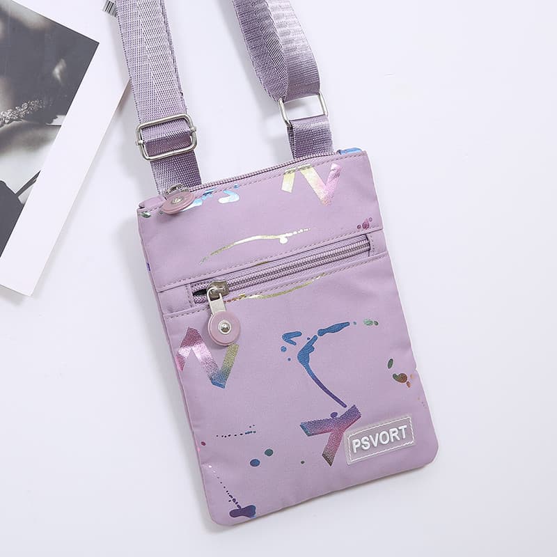 Versão coreana bolsa Diagonal de um ombro bolsa feminina portátil leve Mini pequena moda Casual pequena bolsa de o