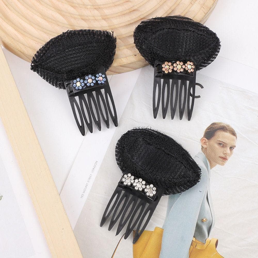 Ferramenta De Estilo De Cabelo DIY , Almofada De Cabeça Com Esponja Invisível , Grampo Volume De Flor