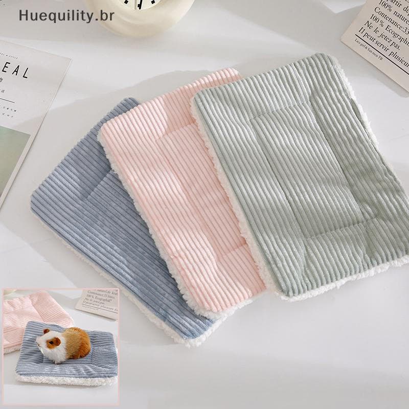 HUEQU Inverno Quente Hamster Cama Casa Ninho Tapete Para Esquilo Ouriço Coelho Chinchila