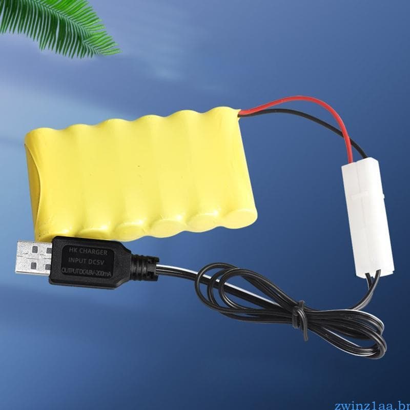 zwinz1aa Carregador USB 4 8V Para Brinquedos RC Plugue KET-2P
