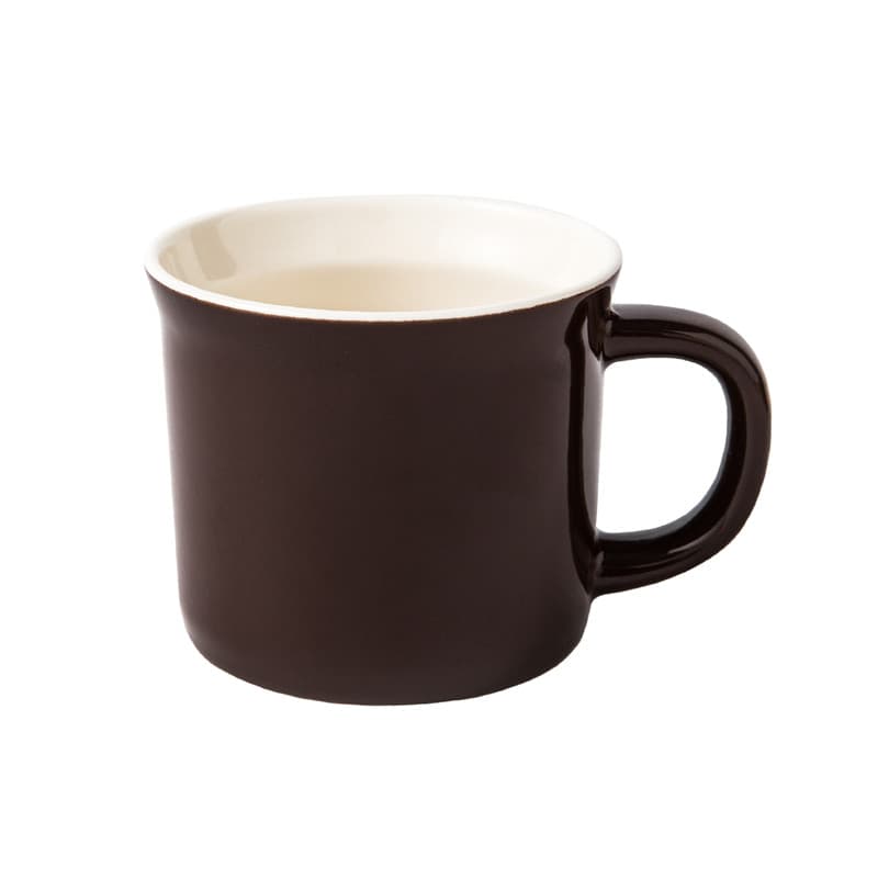 Japão importado AITO bonito caneca de cerâmica meninas escritório xícara de café doméstico beber copo claro castanha mar