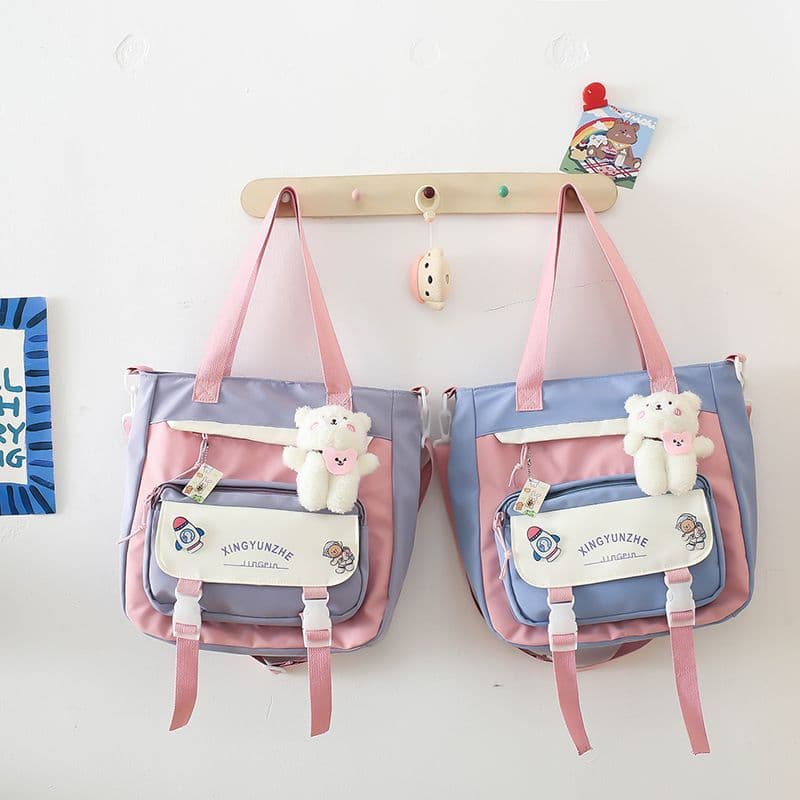 Bolsa de aulas particulares para alunos do ensino fundamental, bolsa de mão para alunos do ensino médio, bolsa de lona p
