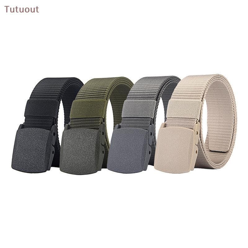 Cinto Automático de Nylon TUTU 150cm para Homens, Multifuncional para Atividades ao Ar Livre, Lona de Alta Qualidade, Dr