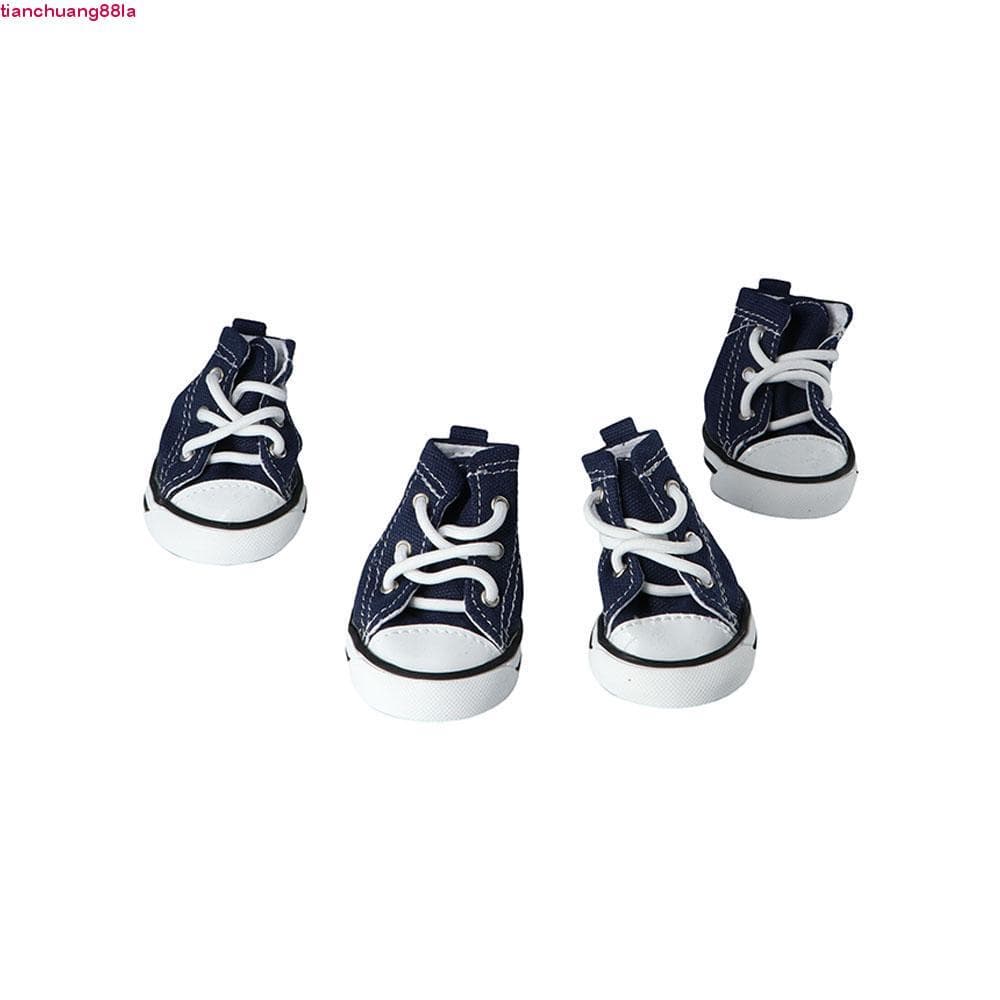Sapatos Para Cães TIANCHUANG Pequenos E Gatos Fofos Antiderrapantes Respiráveis À Prova D'água Jeans Animais De Estimaçã