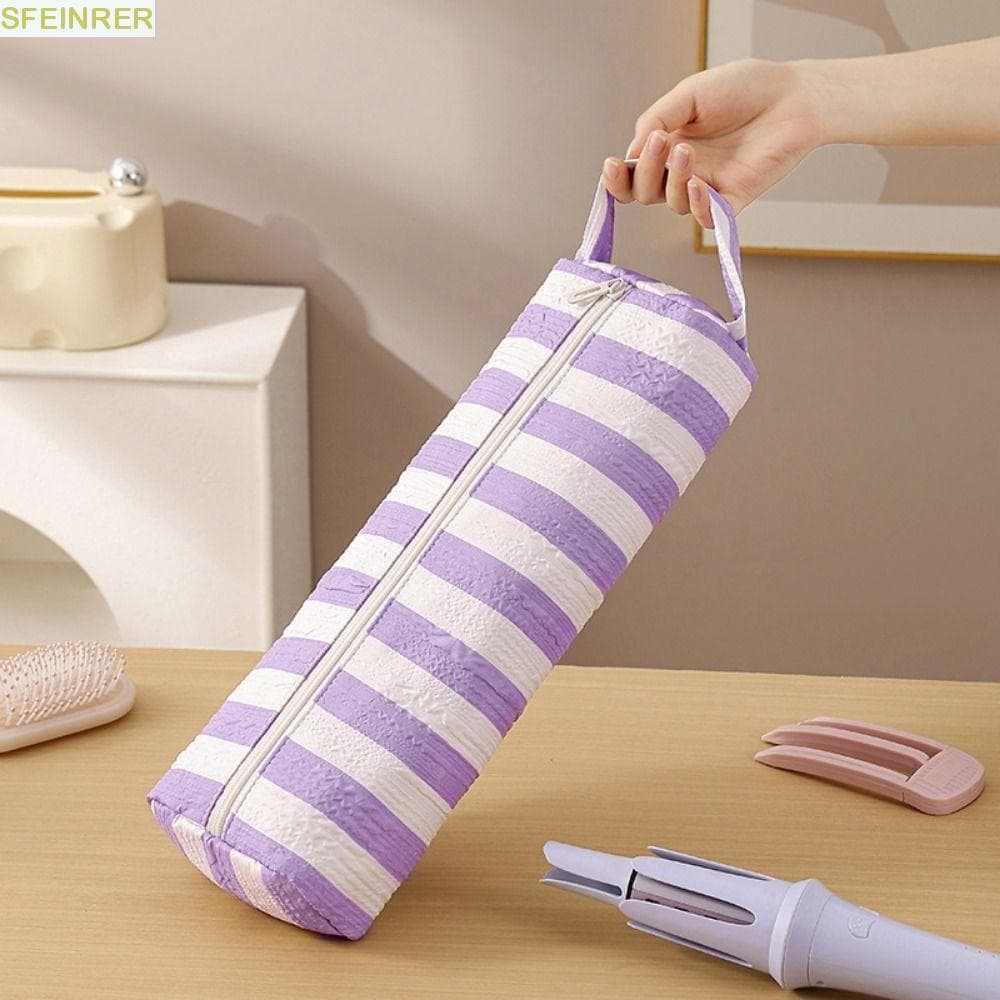Bolsa De Armazenamento Para Secador De Cabelo SFEINRER , Modelador À Prova De Poeira De Grande Capacidade , Com Cosmétic
