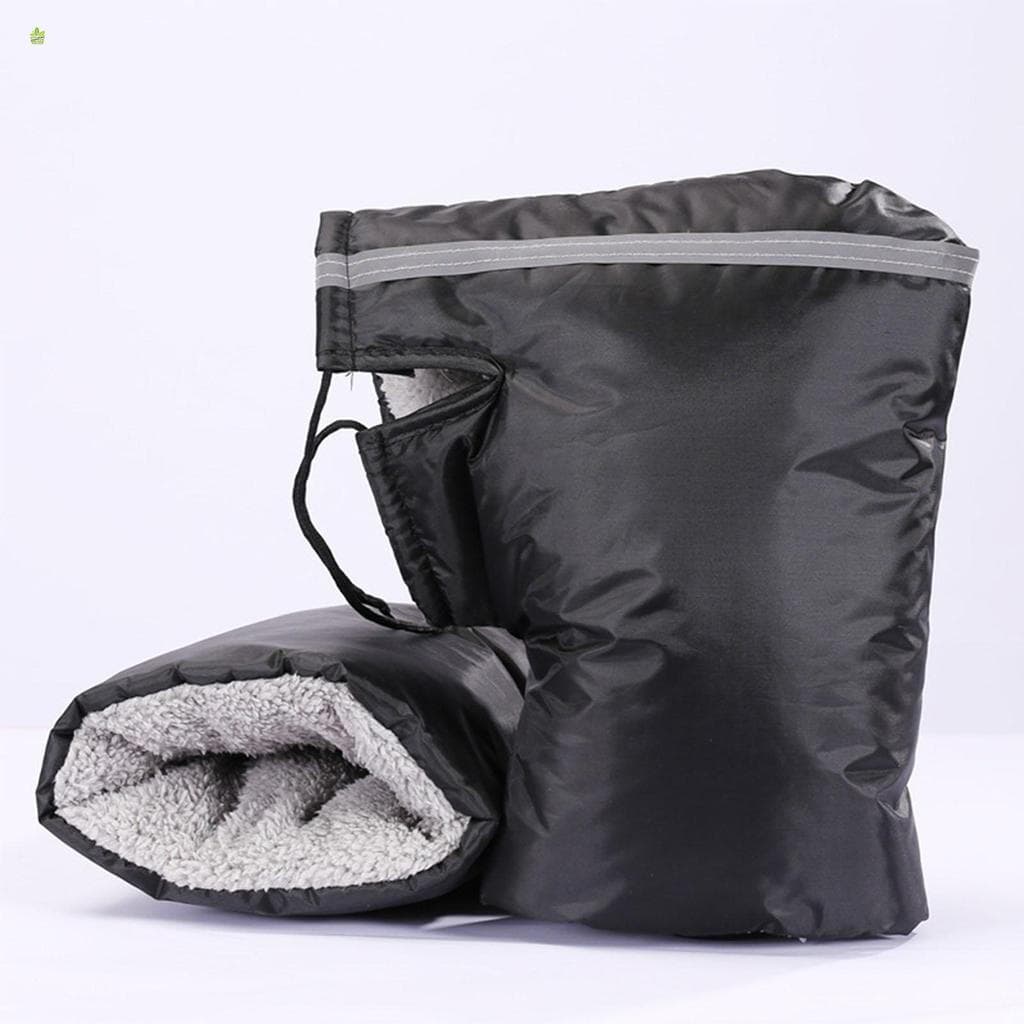 Luvas para guidão de motocicleta, impermeáveis, luvas protetoras quentes, adequadas para clima frio, para andar de moto