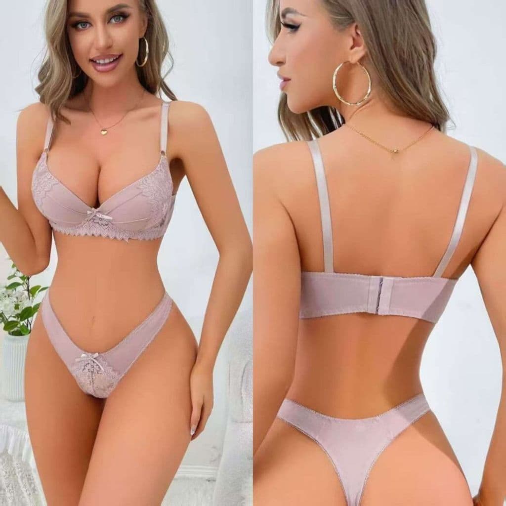 Sutiã ajustável recebendo seios laterais reunindo doce menina tamanho grande BC copo roupa interior brilhante antibacter