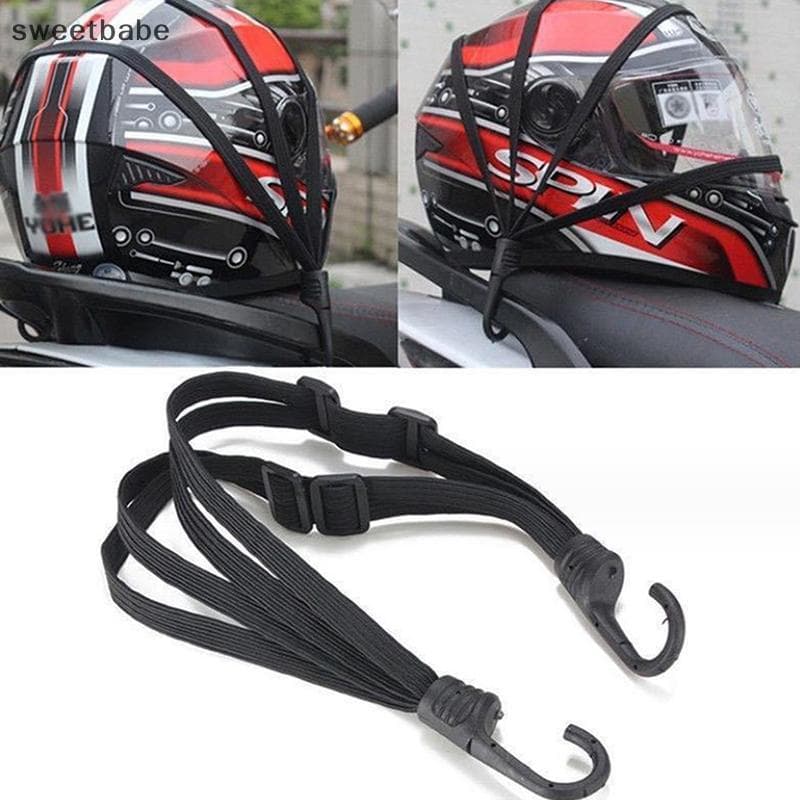 Rede Para Capacete De Motocicleta , Tiras De Bagagem , Acessórios Ganchos Retrátil , Corda Fixa , Cinto De