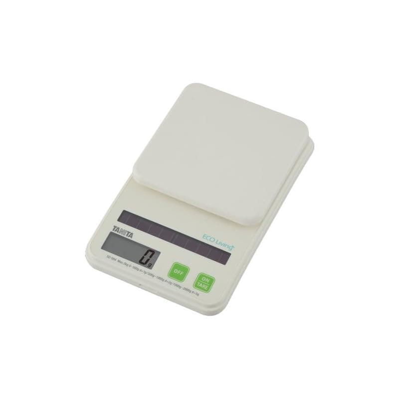 Tanita Balança de Cozinha Balança de Cozinha Solar 2kg 1g Unidade Verde SD-004 GR