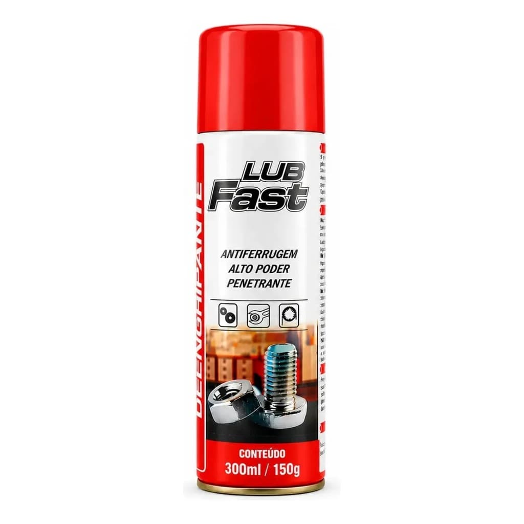 Desengripante Lub Fast 300ml Spray Anticorrosivo