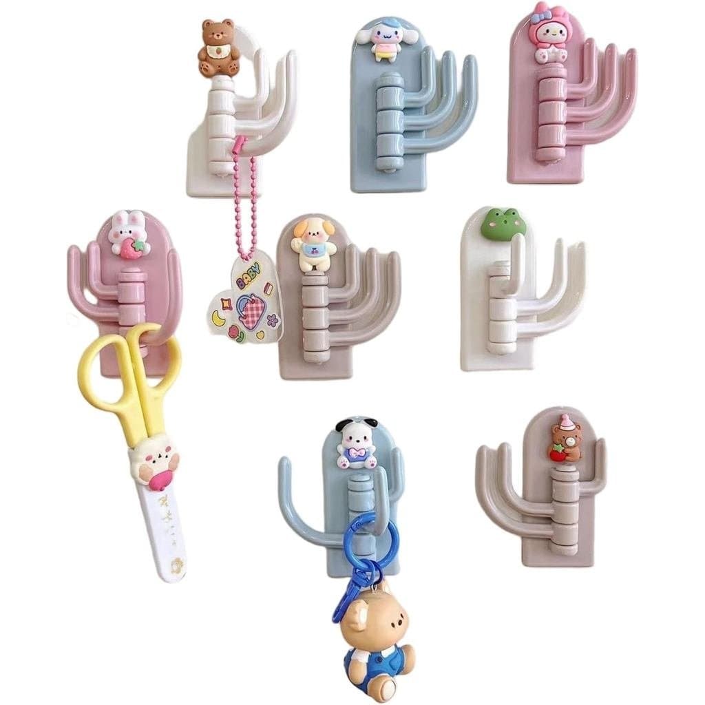 Conjunto de Cozinha Multifuncional com Gancho Giratório, Gancho para Chaves Sem Furos, Suporte de Toalhas de Banheiro Mo