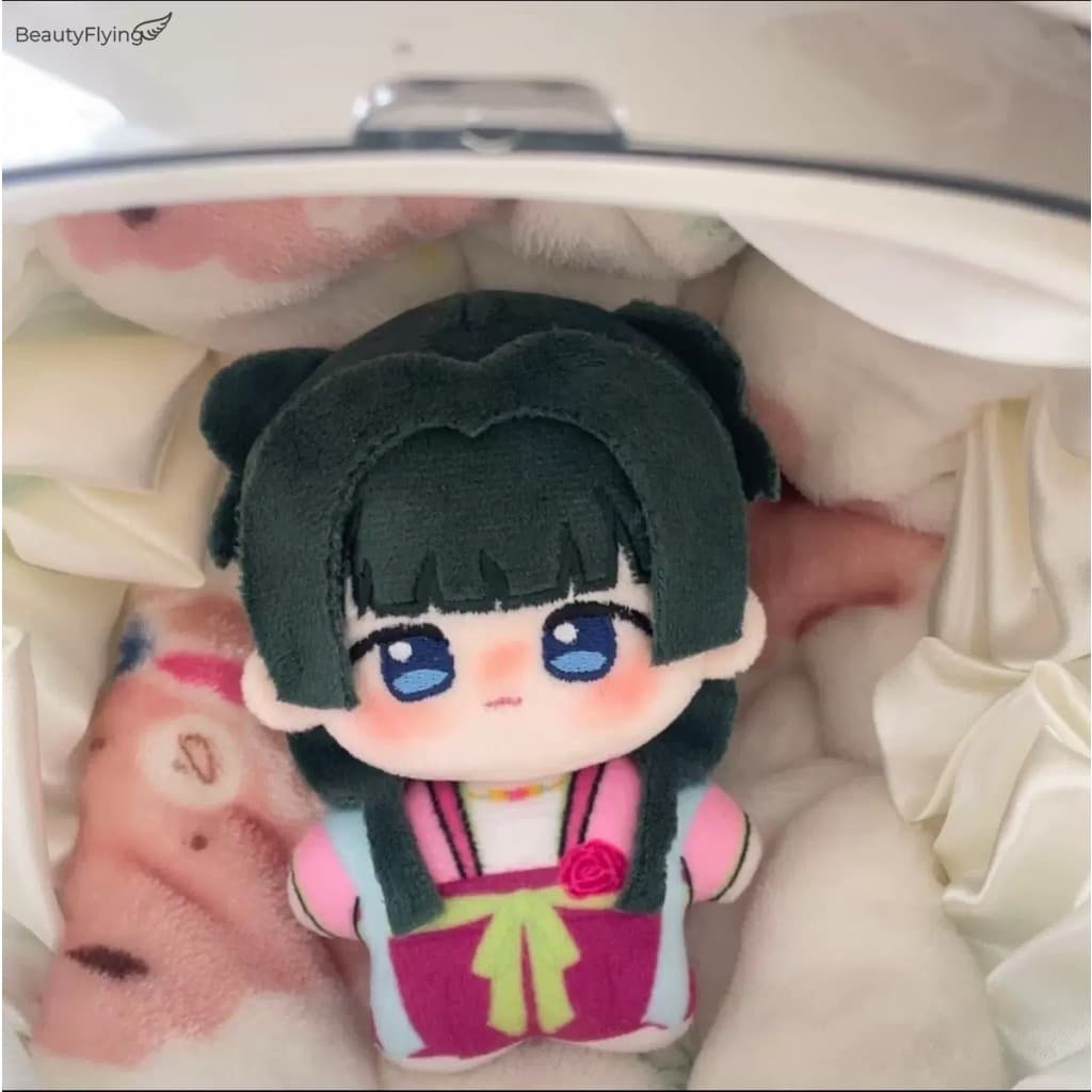 Anime O Apoticário Diários Maomao Jinshi 10CM Chaveiro De Pelúcia-Mochila Cosplay Pingente Boneca Presente Colecionável