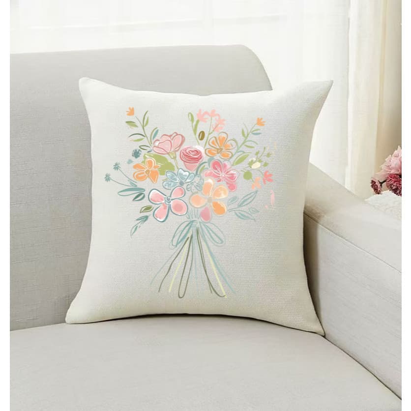Almofada 45x45cm Para Decoração Moderna Cama Sofá