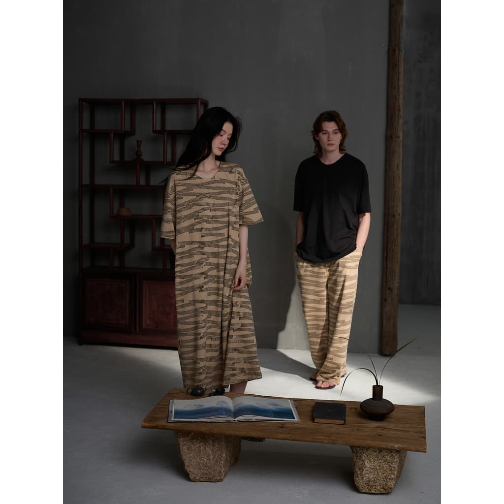Sinfonia verão casal pijamas fino macio Modal algodão camisola feminina de manga curta Loungewear pode usar fora ternos